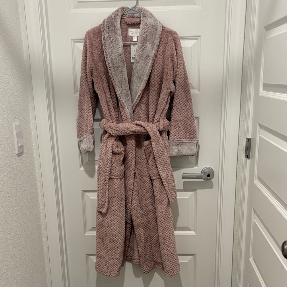 New! Carole Hochman Pink Robe